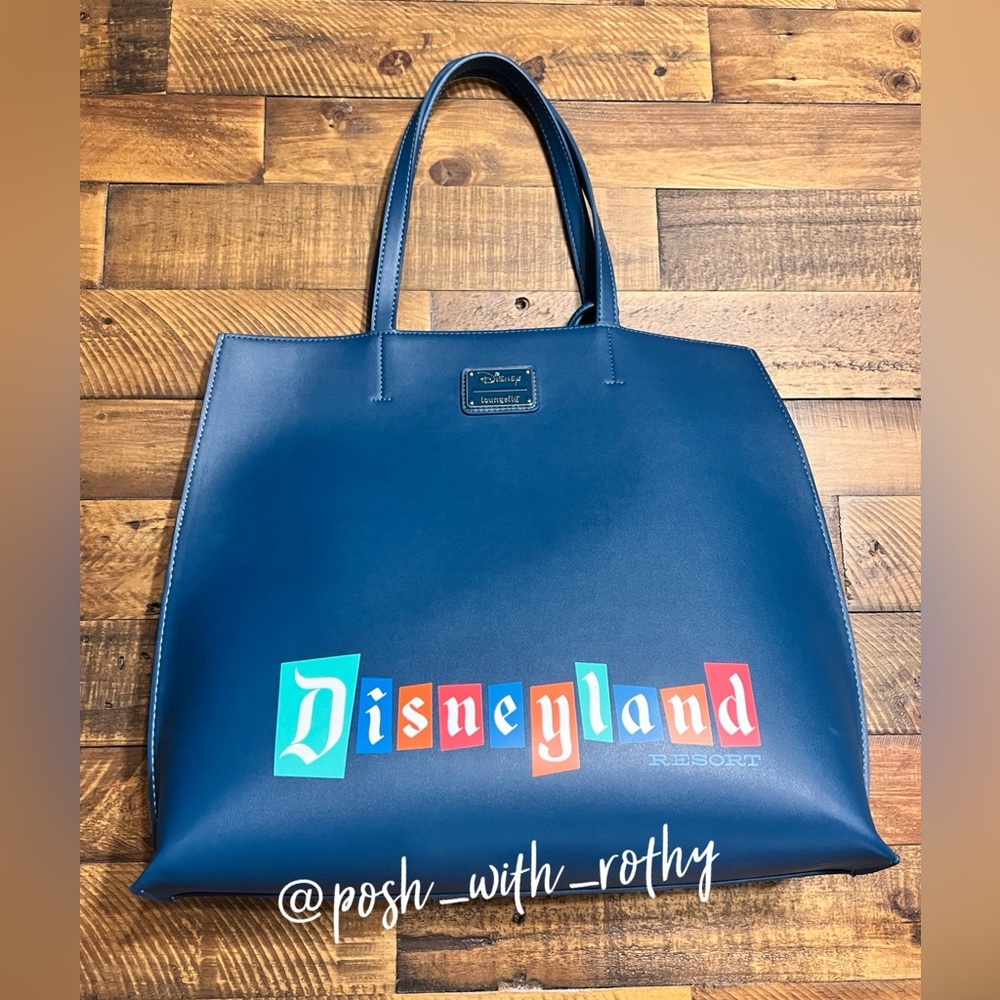 LoungeFly Disneyland 65th Anniversary Tote - Picture 4 of 10